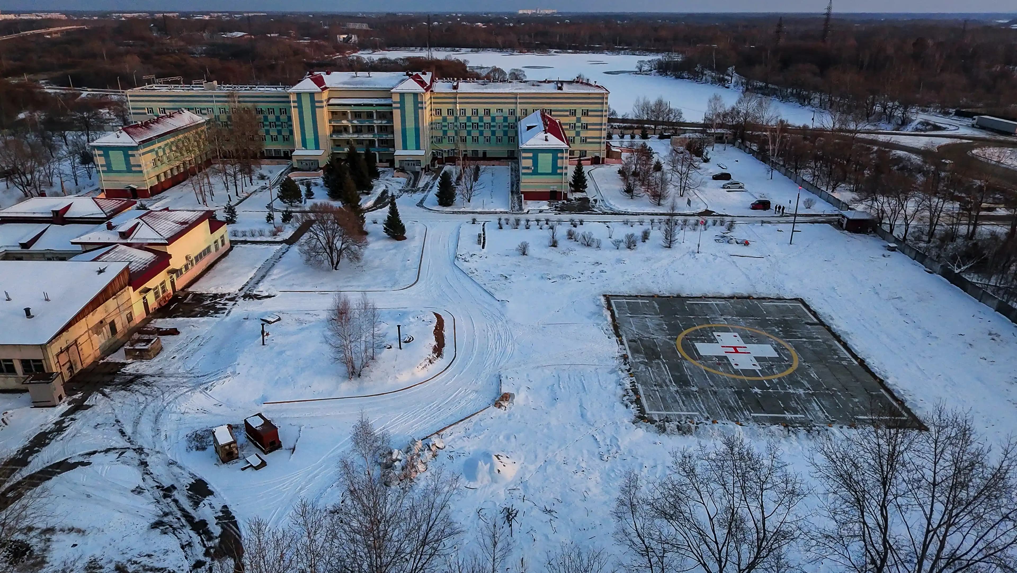 Первая вертолетная площадка ЕАО